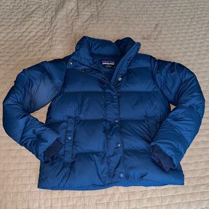 Patagonia women’s silent down jacket small
